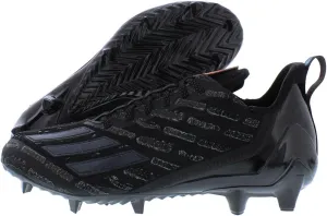 Adidas Adizero Cleats Mens Shoes Size 10, Color: Core Black/Core Black/Grey Five/Dirty Black