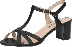 CAPRICE Women's Open Toe Sandals, Black (Black Nappa), 6.5