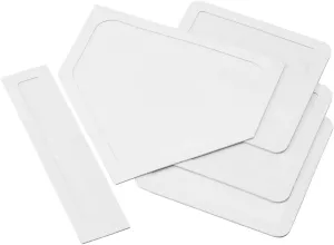 Champion Sports Throwdown Base Set: 5 Youth League Kids Baseball & Softball Rubber Throw Down Bases - Boys & Girls Training & Practice Equipment, Orange