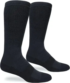 Desert Boot Socks for Men - Long Military Boot Sock - Thick Wool Mens Work Sock