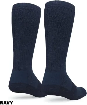 Desert Boot Socks for Men - Long Military Boot Sock - Thick Wool Mens Work Sock