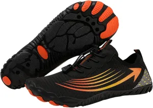 Hiking Shoes for Women Men Wide Toe Box Healthy & Non-Slip Barefoot Shoes Summer Breathable Lightweight Water Shoes Unisex Quick Dry Outdoor Grounded Shoes for Exercising Running Riding Swimming