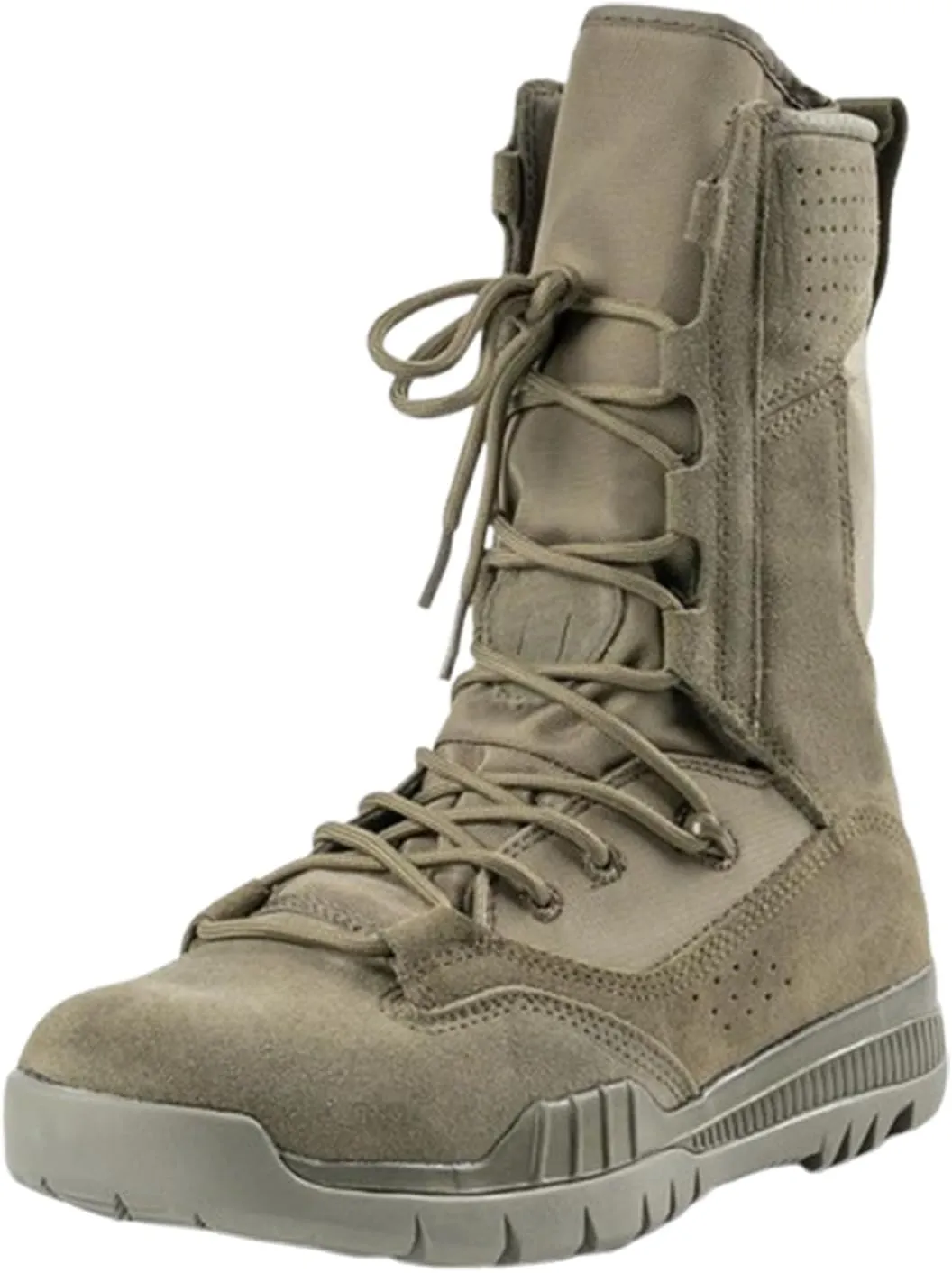Kervaky Men's Green Combat Boots: Tactical, Hiking, Desert, Breathable, Multi-Occasion