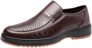 Light Moccasin Flats Boat Shoes Casual Slip on Lightweight Business Formal Shoes for Business Office & Casual