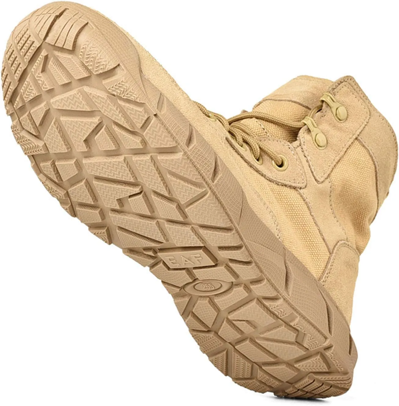 Men Desert Tactical Military Boots Spring and Autumn Outdoor Working Shoes, Breathable Desert Boots Men Hiking Shoes,43