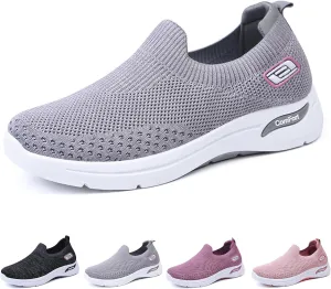 Orthopedic Sneakers for Women Comfort Wear Orthowear Shoes for Women Neuropathy Slip On Shoes Nurse Babe Shoe Ortho Pro Shoe Walking Running Athletic Tennis Sneakers Casual Breathable Lightweight