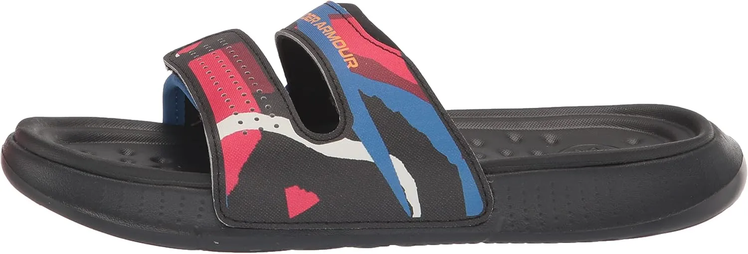 Under Armour Women's Ansa Studio Graphic Slide Sandal