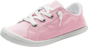 Women Slip On Tennis Shoes Low Top White Black Casual Sneakers for Women Lace Up Fashion Comfortable Ladies
