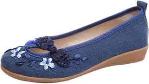 Women's Comfort Walking Boat Shoe Comfortable Dressy Casual Work Flats Cute Loafer Slip on Walking Driving Shoes