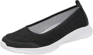 Womens Dressy Casual Walking Shoes Lightweight & Breathable Slip on Sneakers Classic Casual Walking Shoes