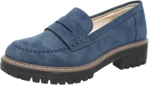 Womens Platform Loafers Shoes Slip On Platform Chunky Penny Loafer Work Office Business Casual Dress Shoe Walking Trendy Classic Flats Loafer Sneakers Sole Wide Width Comfort Driving Moccasins Shoes