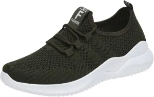Women's Running Shoes Slip On Light Breathable Non Slip Mesh Sneakers Workout Non Slip Athletic Sports Shoes