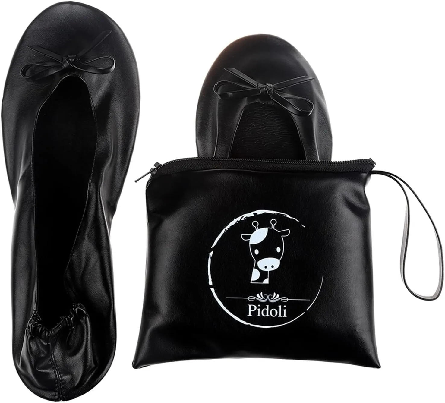 Womens Shoes Loafers Foldable and Portable Lightweight Women's Flat Ballet Shoes