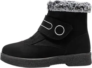 Womens Winter Snow Boots Winter Snow Boots Slip On Walking Outdoor Outdoor Waterproof Snow Ankle Booties